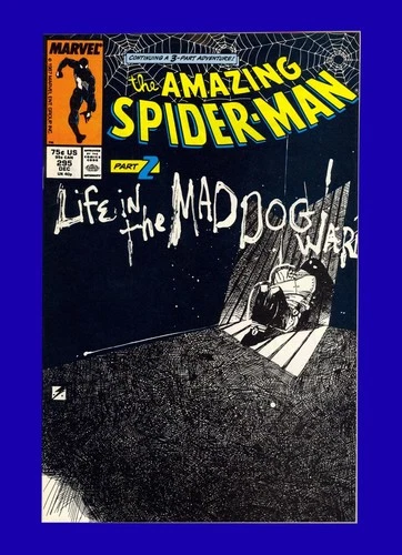 Amazing Spider-Man #295 Bill Sienkiewicz Cover Baker Art - Marvel 1987 9.8 NM-MT