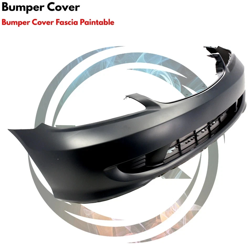 Front Bumper Cover Paintable & Grille Assembly Kit For 2004-2005 Honda Civic - Image 3 of 4