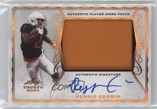 2020 Leaf Trinity Patch Bronze Foil Reggie Corbin #PA-RC1 Patch Auto 3wc
