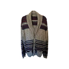 The Big Lebowski The Dude Vintage Button Up Shawl Sweater. Size 2XL Tall