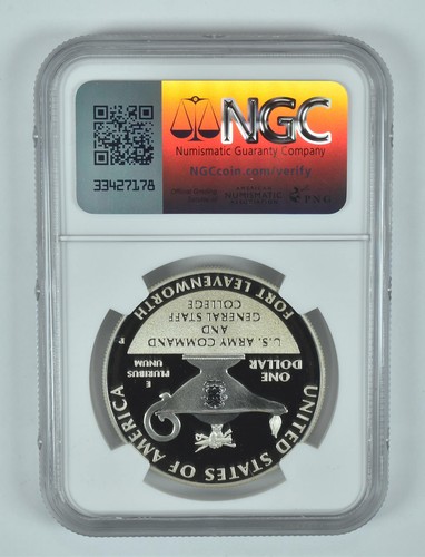 2013-P 5 Star Generals Commemorative Silver Dollar Proof 9.9 UCAM NGCX *1727 - Picture 2 of 5