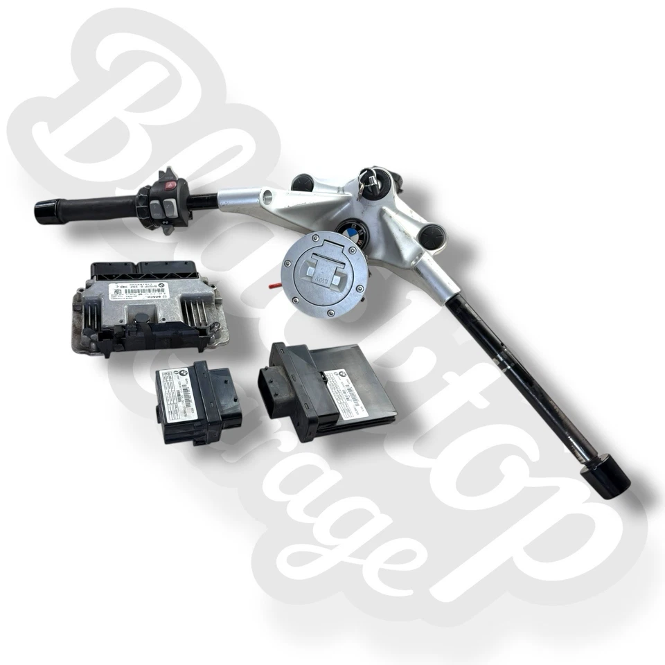 2018 14-18 BMW R1200 R1200RT conjunto de trava OEM tampa de gás chave de ignição controles ECU - Imagem 4 de 4