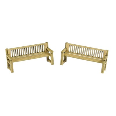 Metcalfe Po503 Park Benches X 4 Die Cut Card Kit 00 Gauge 1 76th