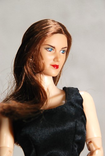 Scala 1/6, Cy Girl, capelli castani testa di donna scolpita CG3 CENERE spedizione gratuita - Foto 6 di 9