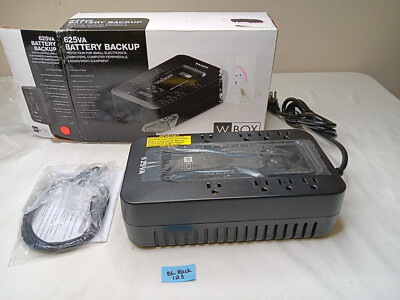 UltraTech 0E-625V8LCD2 LCD Display 8 Grounded Outlets Battery Backup