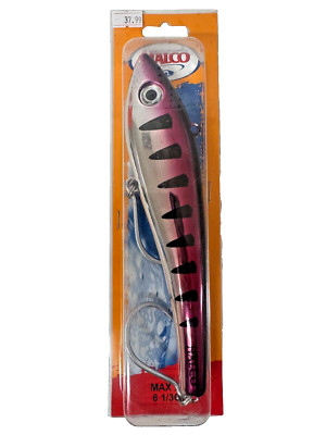 Halco MAX220#R15 MAX 220 Bibless Minnow #R15 Pink Chrome , 8 2/3'', 6