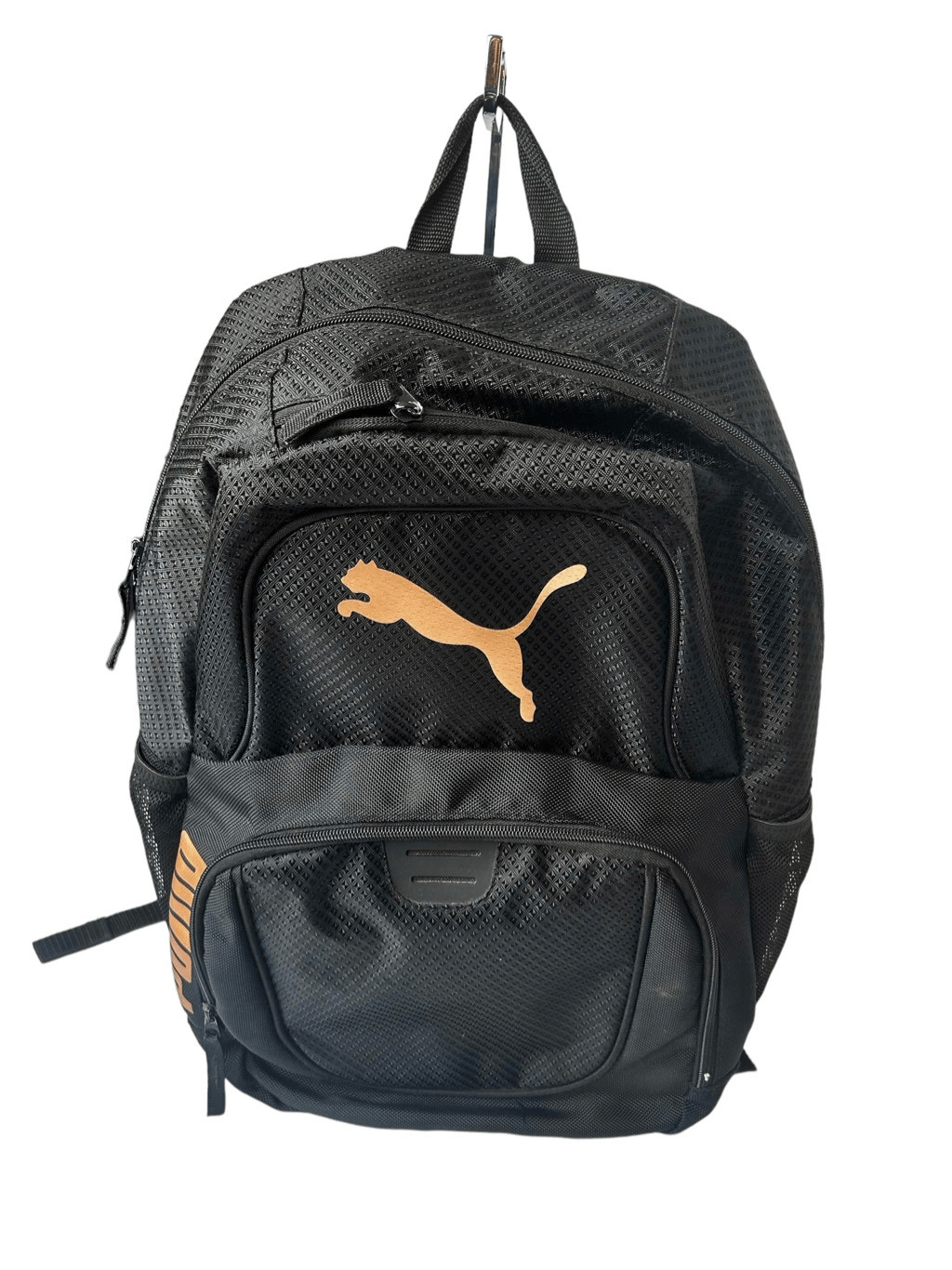 Puma contender backpack - preworn but lots life still left black and copper oran image 5