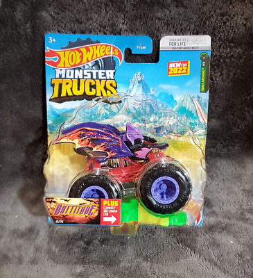 Monster Trucks Hot Wheels Roda-Livre Escala 1:64 - Battitude