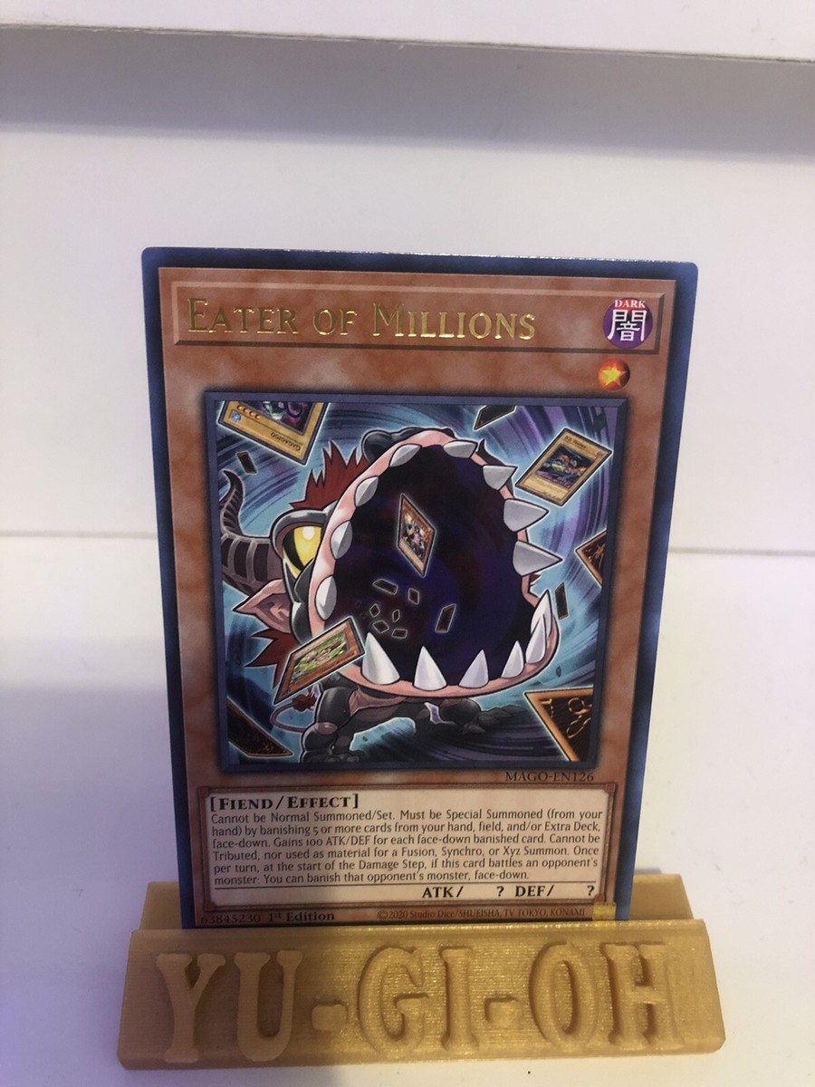 Eater of Millions MAGO-EN126 1st Edition Rare NM Yugioh | eBay Eater of Millions MAGO-EN126 1st Edition Rare NM Yugioh | eBay