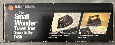 Fer à Repasser Vapeur De Voyage Black & Decker The Small Wonder F48KL - Occasion