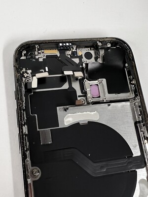 Apple iPhone 12 Pro Max Housing Frame Graphite With CABLES Shown