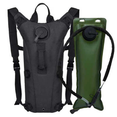 3L Water Bladder Bag Hydration Backpack Pack Hiking Camping Cycling Outdoor USA
