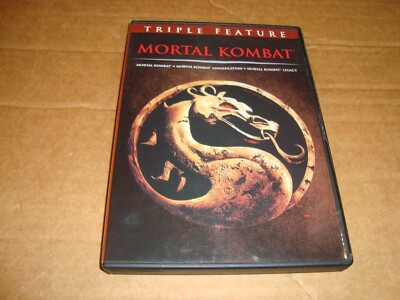 Mortal Kombat Triple Feature (DVDs)  See Description Below!