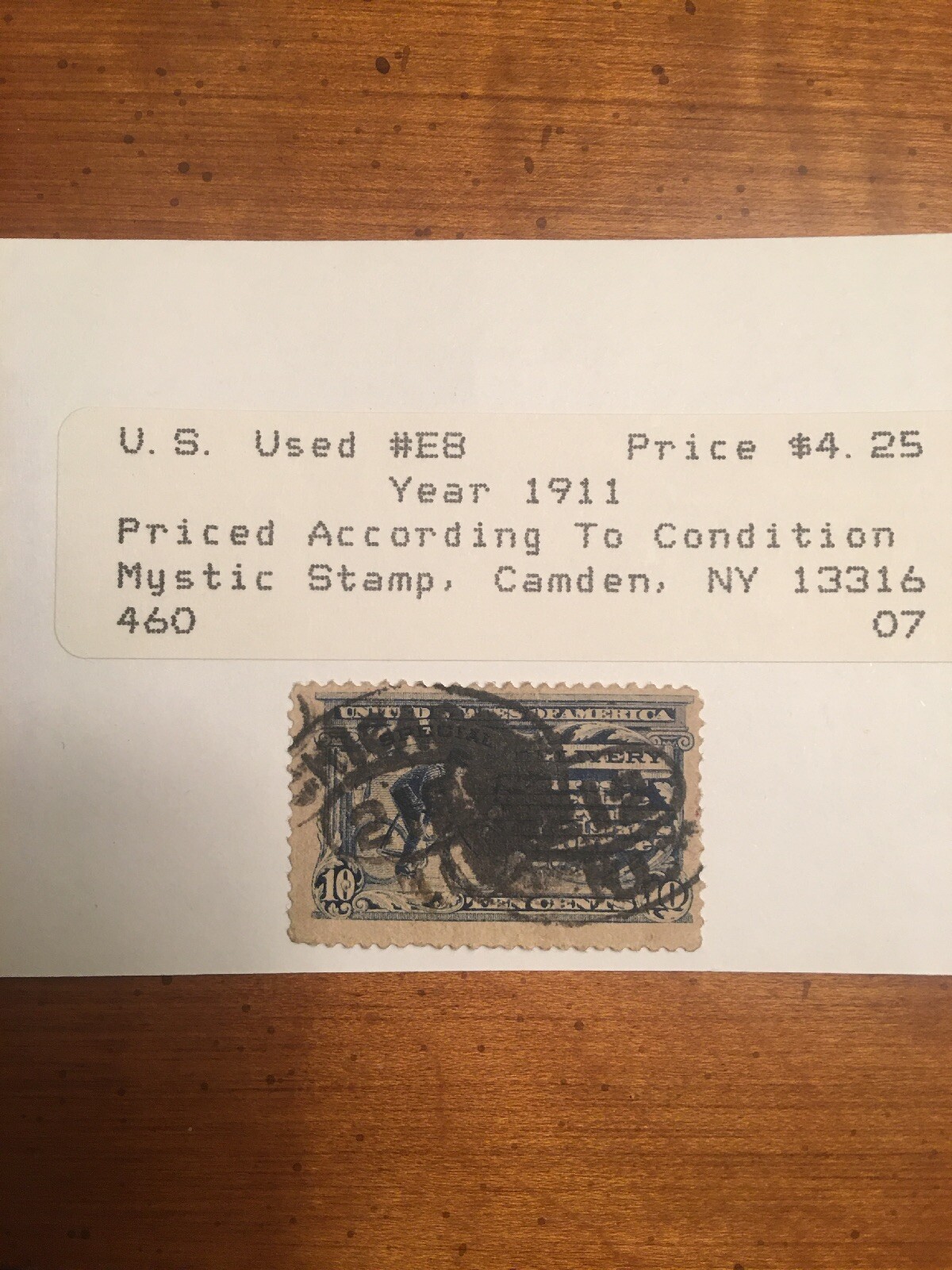 Mystic Stamps Value - b1ne789