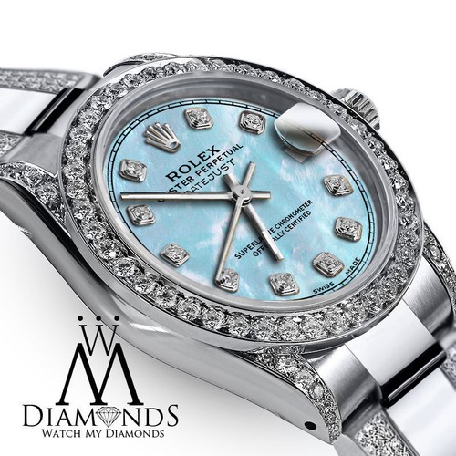 Ladies 31mm Rolex Oyster Perpetual 