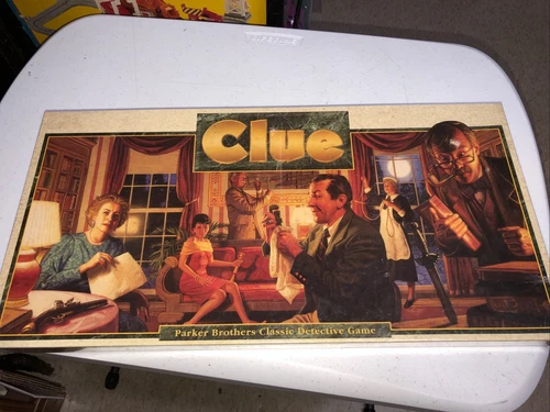 Rare Vintage 1992 Clue Board Game Parker Brothers NEW Sealed