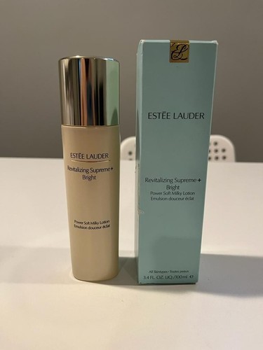 1 PIECE OF ESTEE LAUDER REVITALIZING SUPREME BRIGHT LOTION 3.4 FL.OZ NEW IN BOX