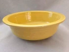 SET OF 2 HLC FIESTA WARE SUNFLOWER YELLOW CEREAL SOUP BOWLS 7"