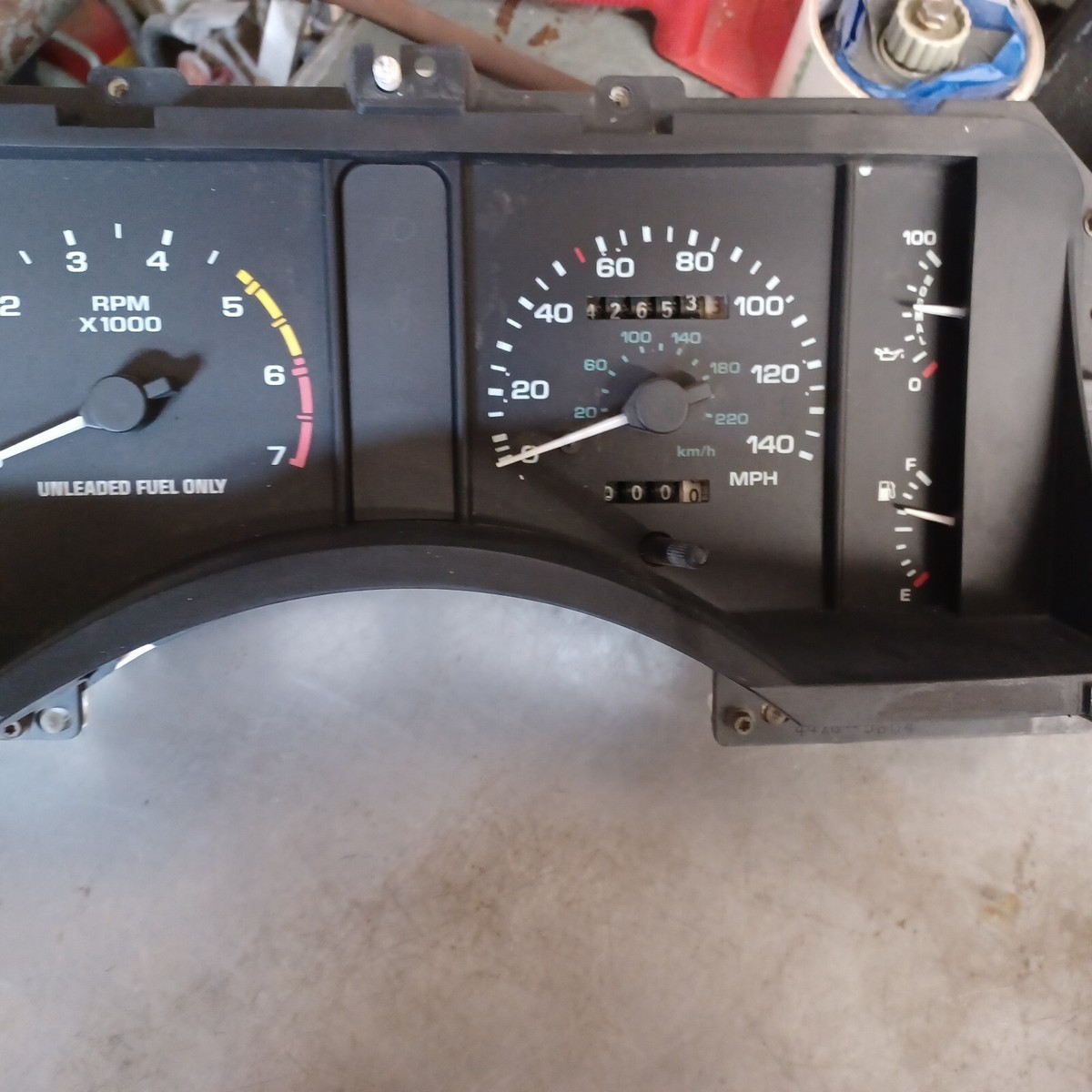 F0ZF-10894-AC OEM 1990-1993 Ford Mustang GT 140 MPH