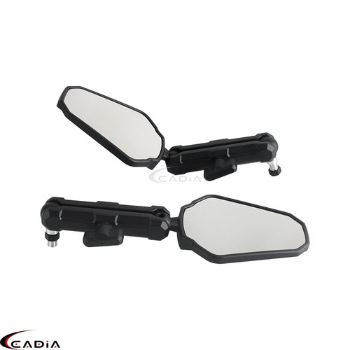 Universal Rear View Side Mirrors For Honda Yamaha ATV Dirt Bike Street Off-Road - Picture 9 of 9