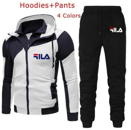 Tuta modello Fila uomo felpa a maniche lunghe tuta completa autunno/inverno  TG L | eBay