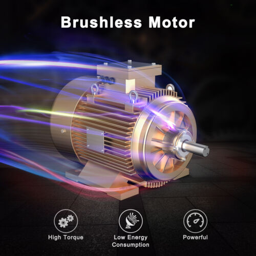 NEW Brushless 21V Angle Grinder Cordless Polishing Grinding Cutting Power Tool - Picture 3 of 14