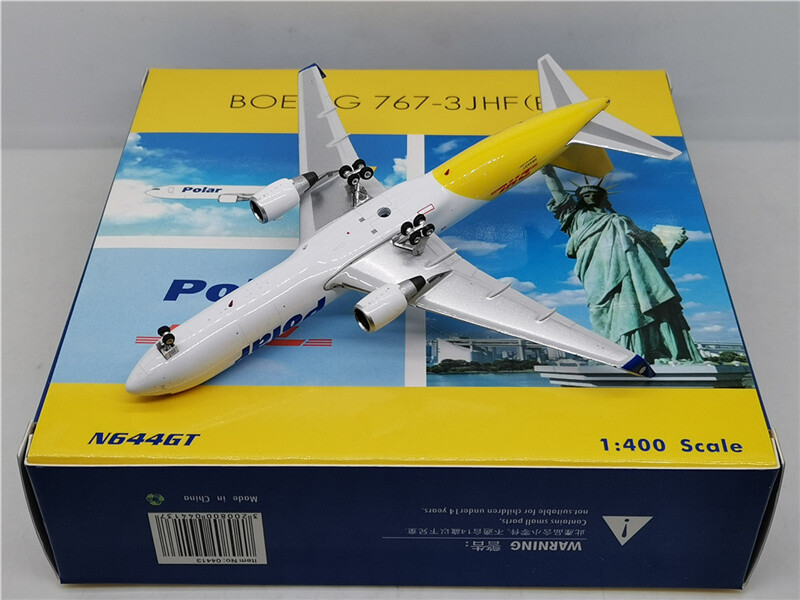 Polar Air Cargo DHL B767-300 貨物機 1/400 Polar Air Cargo DHL B767-300 貨物機 1/400 - メルカリ