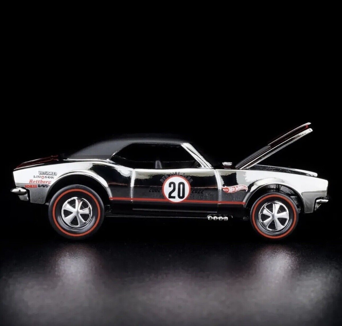 Hot Wheels 2022 RLC EXCLUSIVE CUSTOM CAMARO RLC 20th