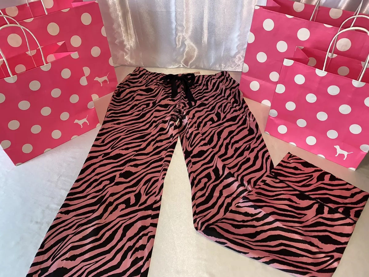 Fast Free Shipping Victorias Secret Satin Lounge Pajamas Pants