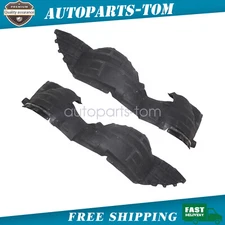 Fits Buick LaCrosse 14-16 Front Splash Shield Inner Fender Liner Set Pair