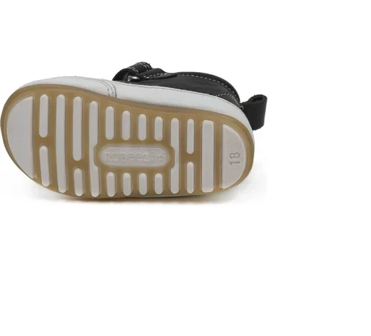 NUEVO EN CAJA Tallas 3 4 6 ROBEEZ Zapatos MISTAN Cuero Botines Negro S Foto 4 de 4