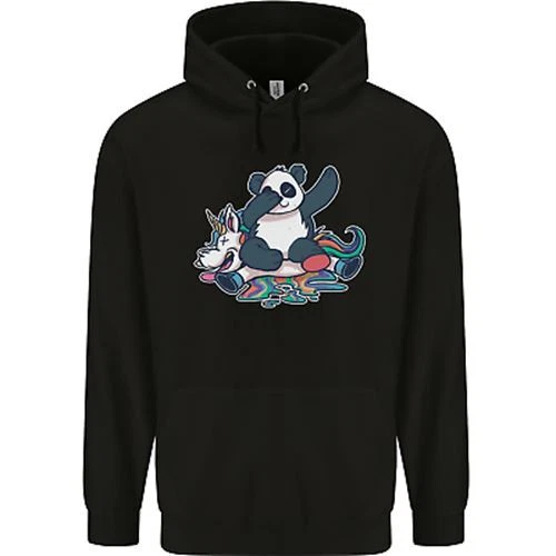 Dabbing Panda Squashing a Unicorn Funny Childrens Kids Hoodie eBay
