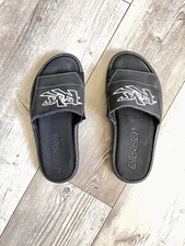 Rider Slides Men’s Black Size 11.5-12 