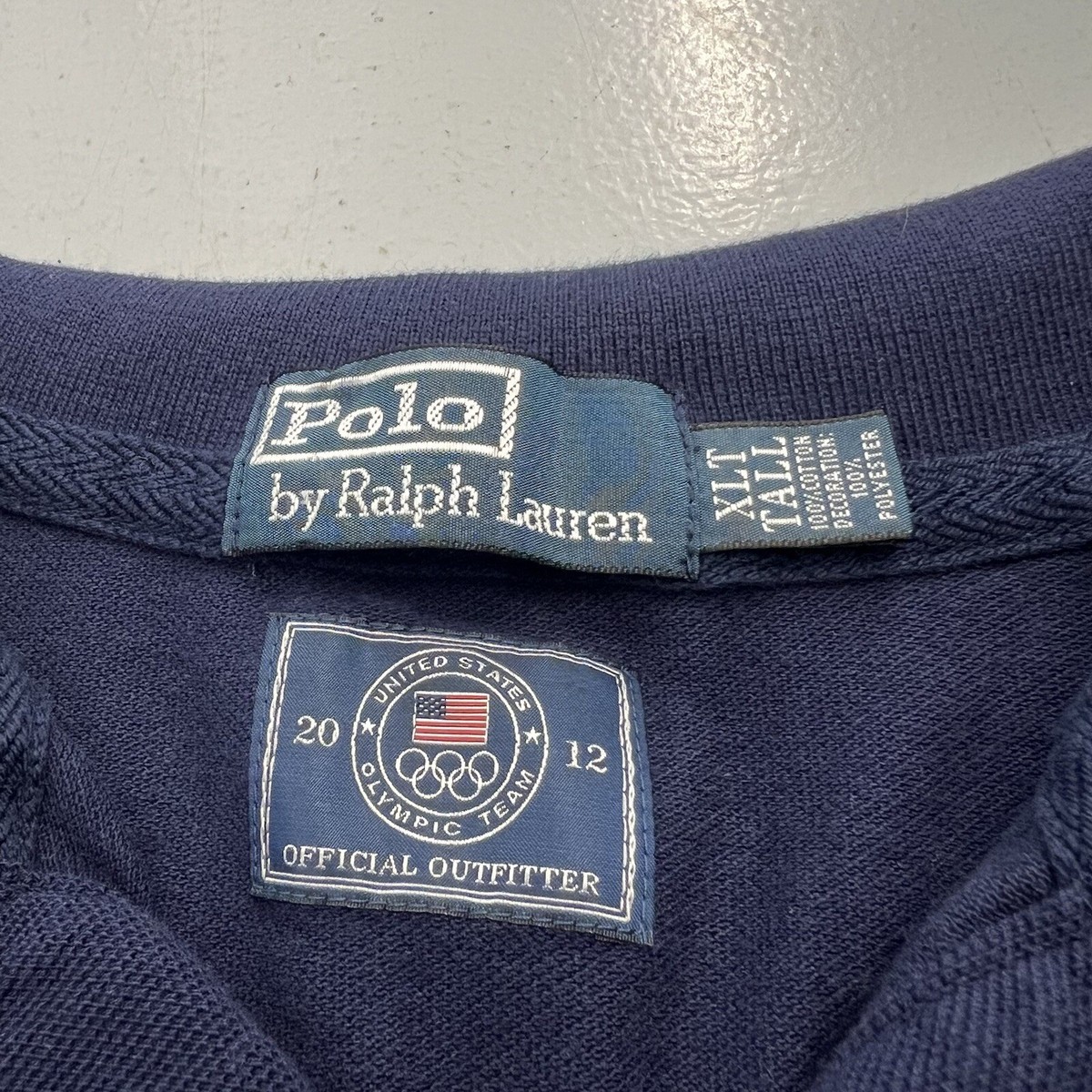 Polo Ralph Lauren USA Olympic Team 2012 London Big Pony Navy Shirt