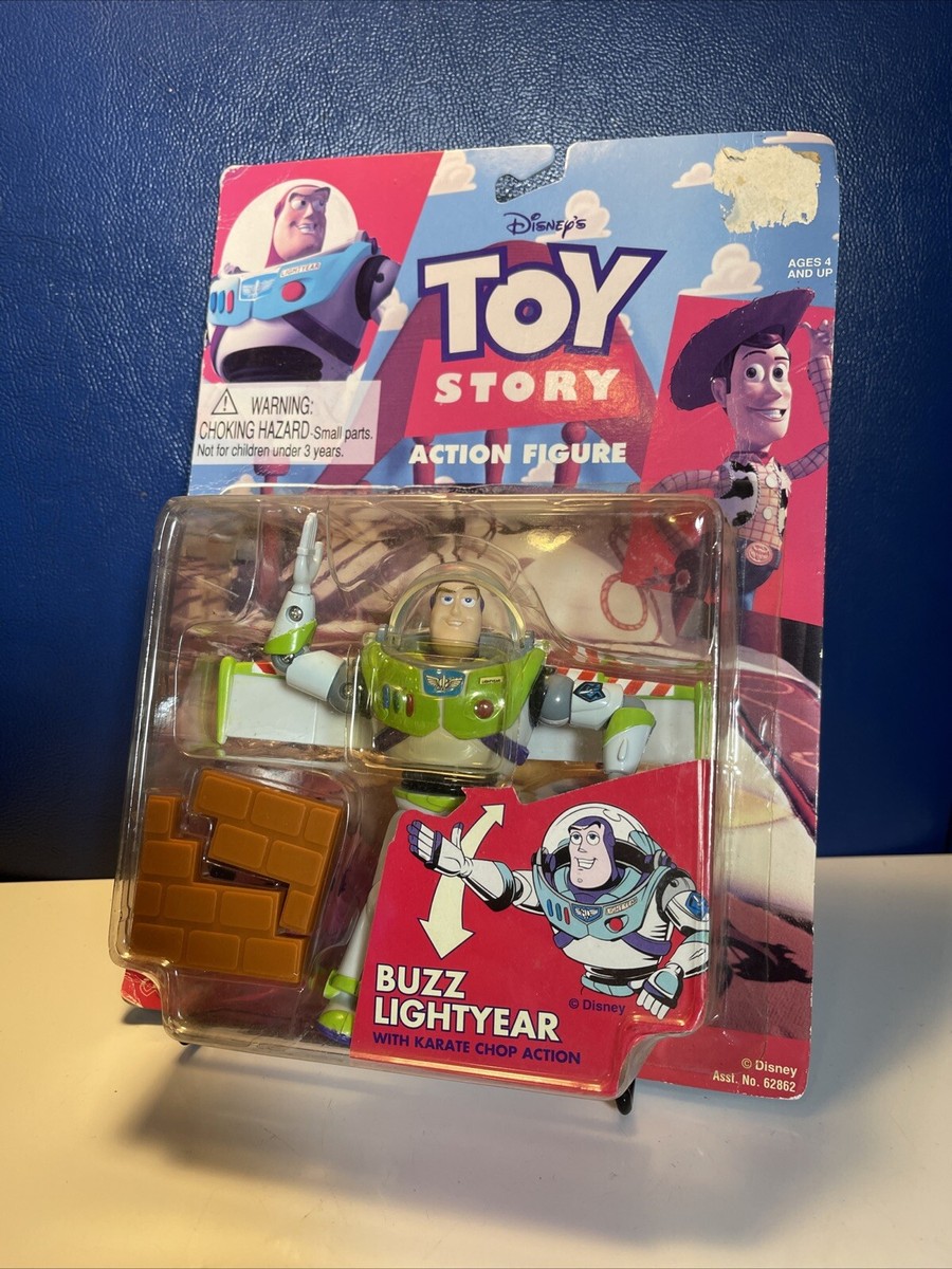 Vintage 1996 Disney Toy Story~~BUZZ LIGHTYEAR~~Thinkway Toys NEW