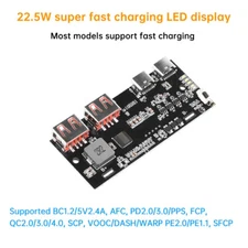 Full Protocol Power Bank Motherboard QC4.0 PD3.0 Fast Charging Circuit Board