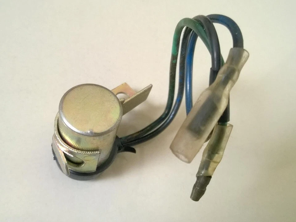 Conjunto condensador nuevo stock antiguo Honda CB125S SL125 CL125 CL100 CB100 SL100 XL100 K1 Foto 4 de 4