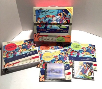 IT ALL FITS TOGETHER GODS STORY PROMISELAND CURRICULUM STUDY SET GRADES 4/5