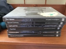 Life Library of Photography 6 Hardcover Time Life Books Topics Vary