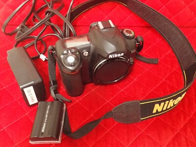 Nikon D50 - DSLR Camera Body ONLY - w/Charger and Two(2) batteries & Nikon Strap