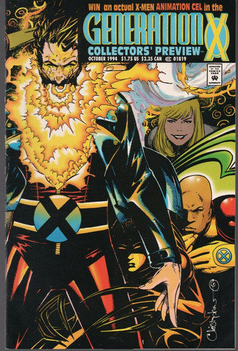 Marvel Comics Generation X Collectors' Preview - 1994 - Very Fine/Near Mint -