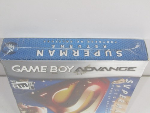Superman Returns: Fortress of Solitude (Nintendo Game Boy Advance) Brand New - Picture 8 of 9