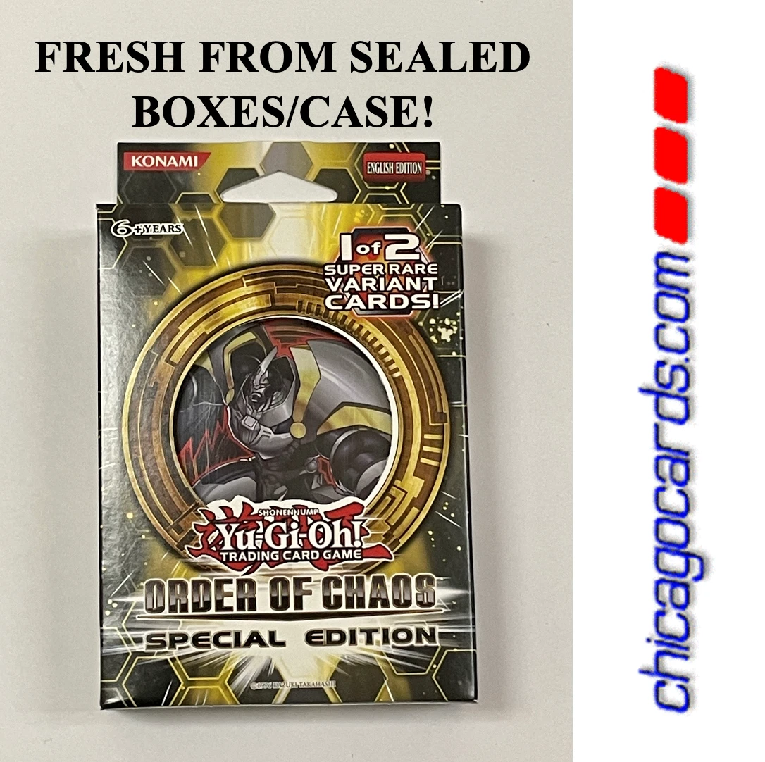Yu-Gi-Oh! TCG Order of Chaos Sealed Collectible Card Game Packs