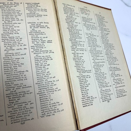 VOGUE’S BOOK OF ETIQUETTE By Millicent Fenwick. 1948. Third Printing Hardcover. - Bild 13 von 13