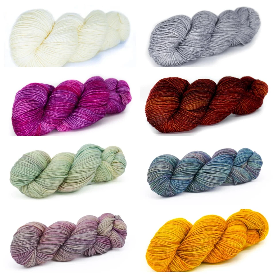 Laneras Yarn - BAREFOOT - Wolle - nachhaltig - 100g - LL 365m - (€22,40/100g) - Bild 2 von 2