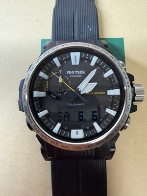 CASIO PRO TREK PRW-61 Funk Solar Herrenuhr aus Japan