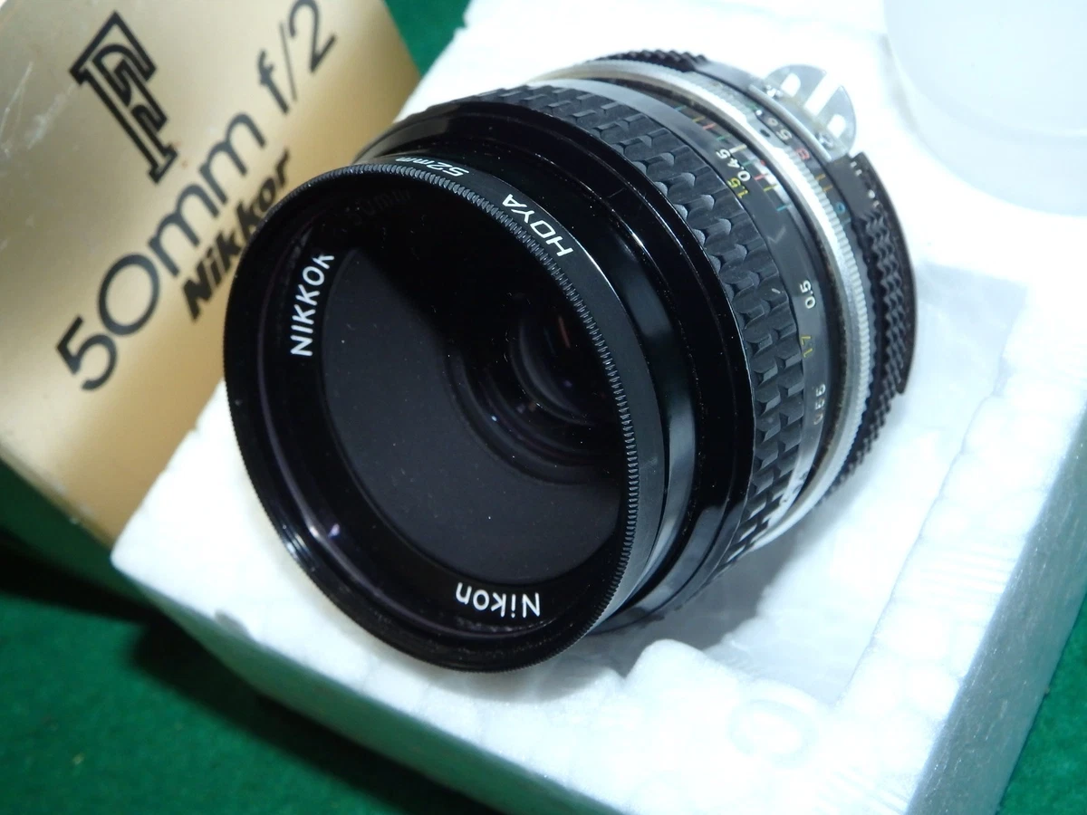 美品 Nikon F KOGAKUTOKYONIPPON 50mm f2レンズ Nikon f/2 Camera