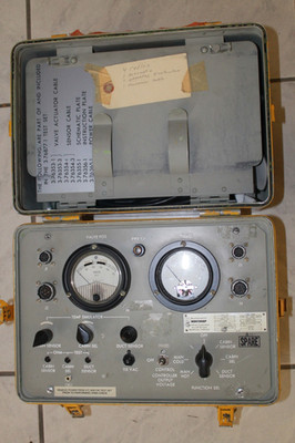CABIN TEMP CONTROL TEST SET  P/N  3-76877-1  , COMPLETE USED CONDITION