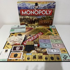 Monopoly Der Hobbit Eine unerwartete Reise Edition Brettspiel vollständig 