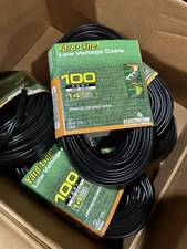 🔴Electricord X-0246-100-BL Yard-Line Low Voltage Burial Cable 100FT‼️